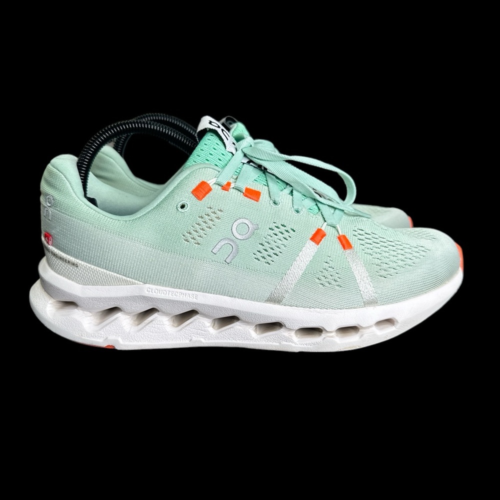 On Cloudsurfer (Creek/White) Running Shoes Women’s Size: 9